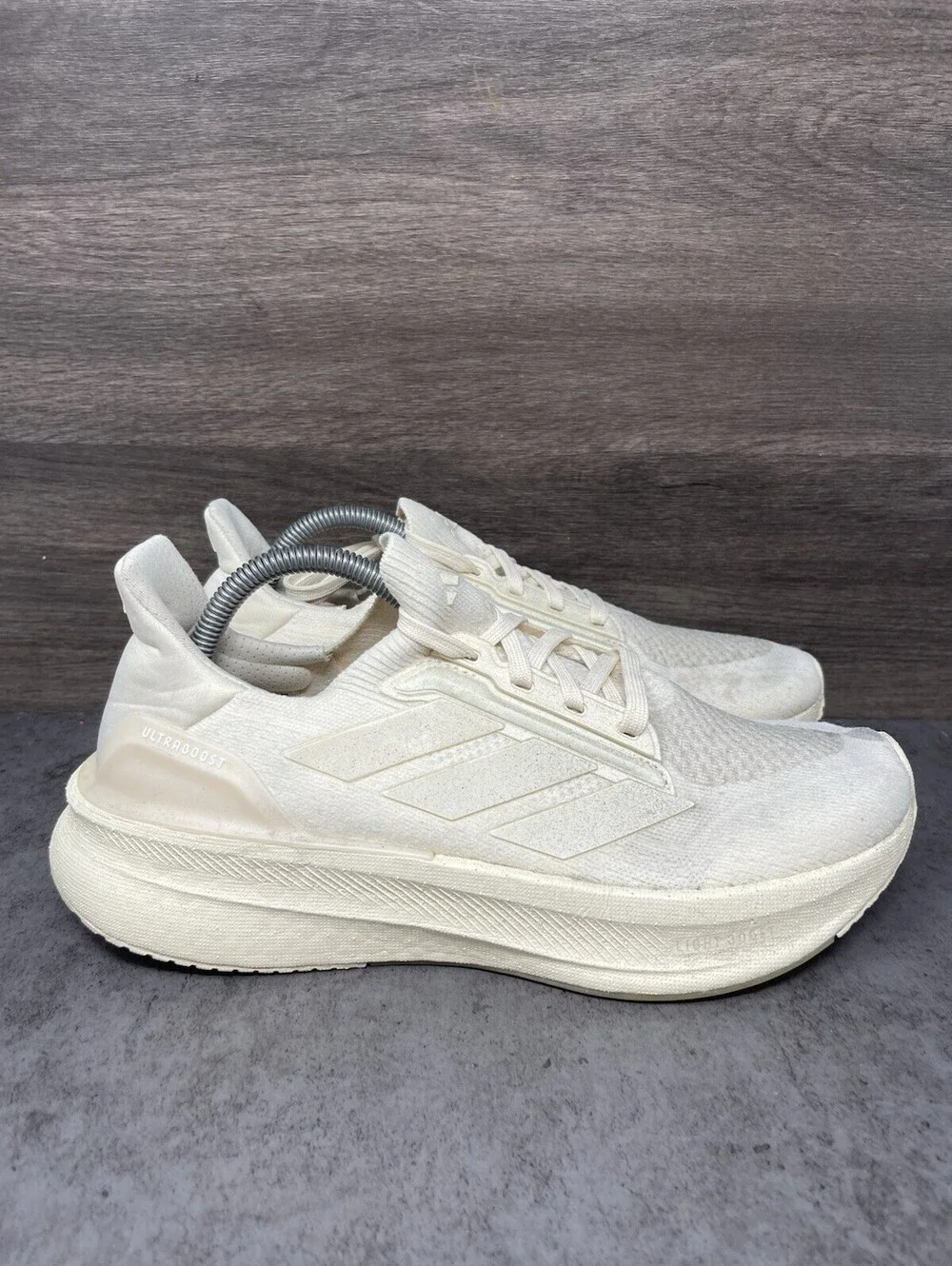 Adidas Ultraboost 5X Wonder White Size 9 Womens Running Walking Shoes JI3017